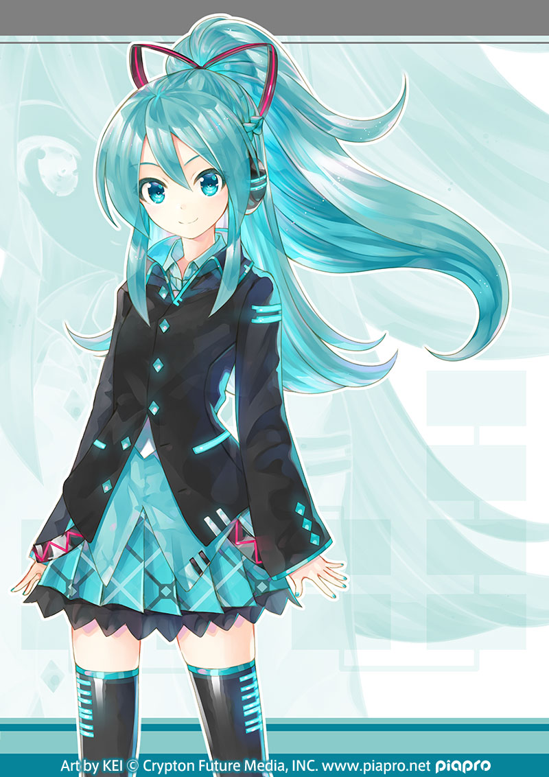 Hatsune Miku And Hatsune Miku Vocaloid And More Drawn By Kei