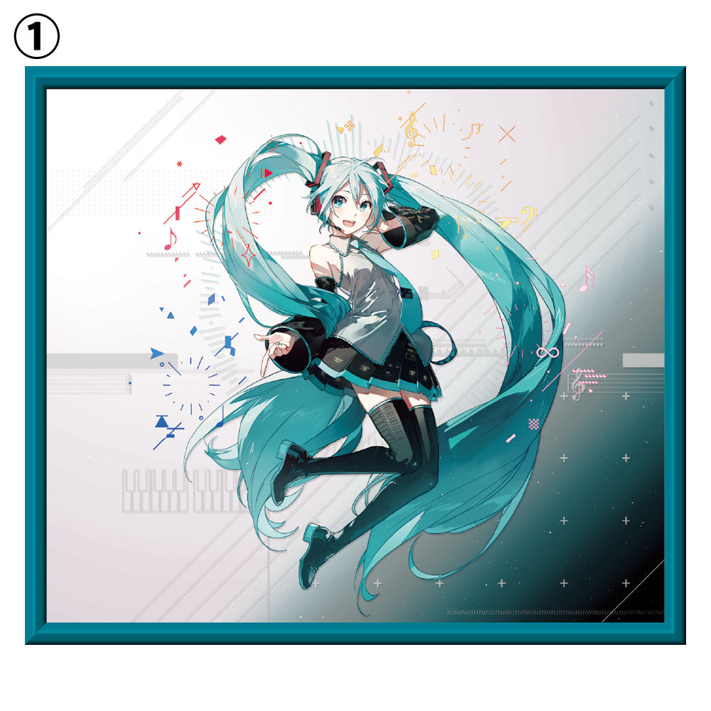 初音ミククロニクル刺しゅうアート-