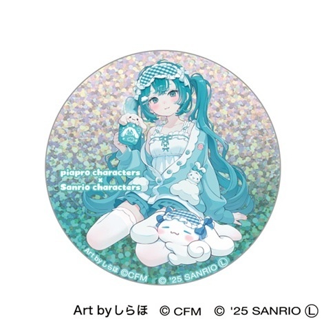 初音ミク　缶バッジ　New Year Party 2018 グッズ - SNOW MIKU 2018｜雪ミク（初音ミク）が北海道を応援！