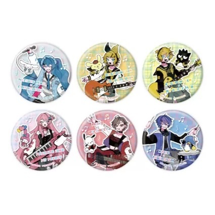 ピアプロ 巡音ルカ surprise party 16th 缶バッジ 巡音ルカ生誕16周年記念祭 ～Rondò Roseo～】イベント記念グッズ