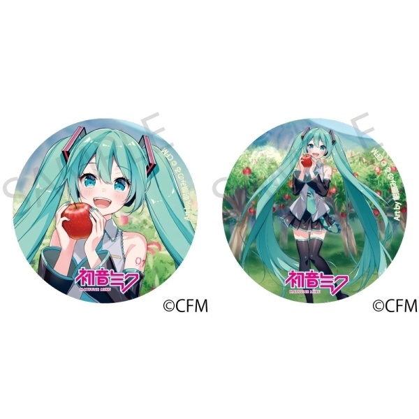 初音ミクシリーズ 缶バッジ R_りんご 初音ミク 初音ミク 缶バッジ R_りんご 初音ミク 缶バッジ Art by.R_りんご